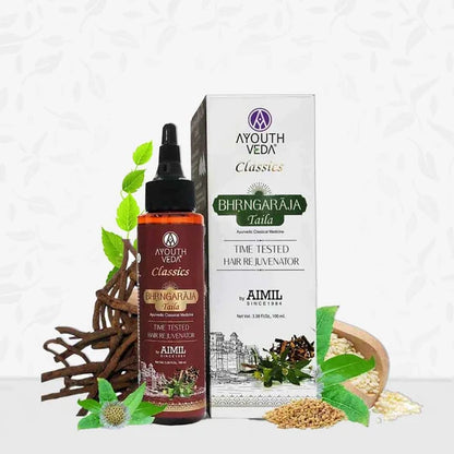 Ayouthveda Bhrngaraja Taila - 100 ml