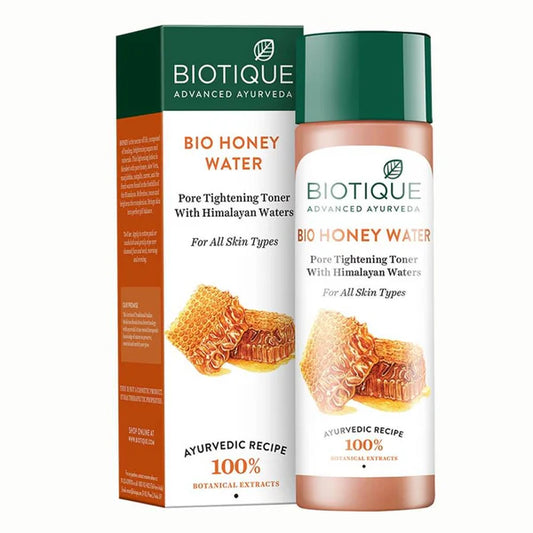 Biotique Bio Honey Water With Pore Tightening Toner - 120 ml