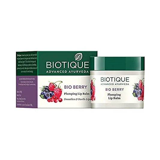 Biotique Advanced Ayurveda Bio Berry Plumping Lip Balm - 12 gm