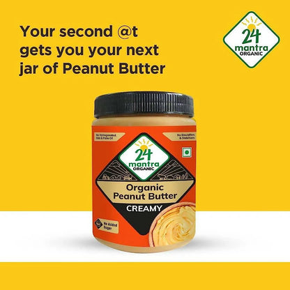 24 Mantra Organic Peanut Butter