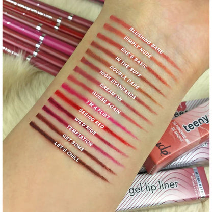 Rude Cosmetics Teeny Weeny Micro Gel Lip Liner - High Standards - 0.1 gm