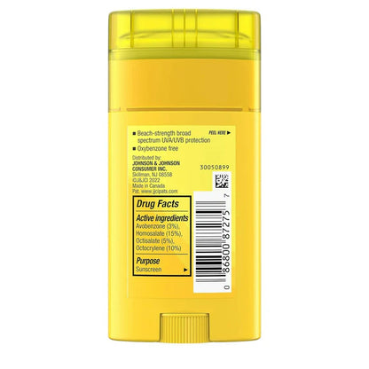Neutrogena Beach Defense Sunscreen Stick Broad Spectrum SPF 50+ - 42 gm