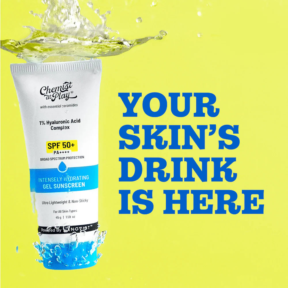 Chemist At Play Intensely Hydrating Gel Sunscreen SPF 50+ - 45 gm