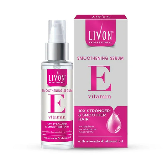 Livon Professional Smoothening Serum For Women & Men With Vitamin E - 100 ml