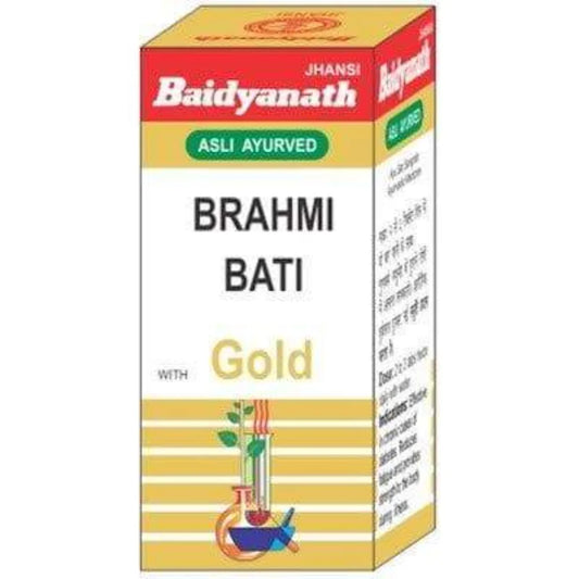 Baidyanath Jhansi Brahmi Bati with Gold 10 Tab