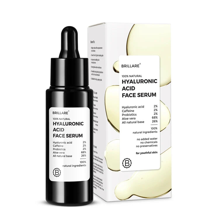 2% Hyaluronic Acid Face Serum For youthful Skin