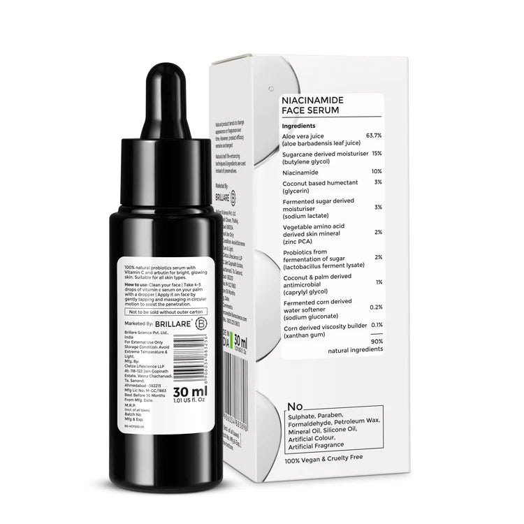 10% Niacinamide Face Serum for Smooth, Glowing Skin