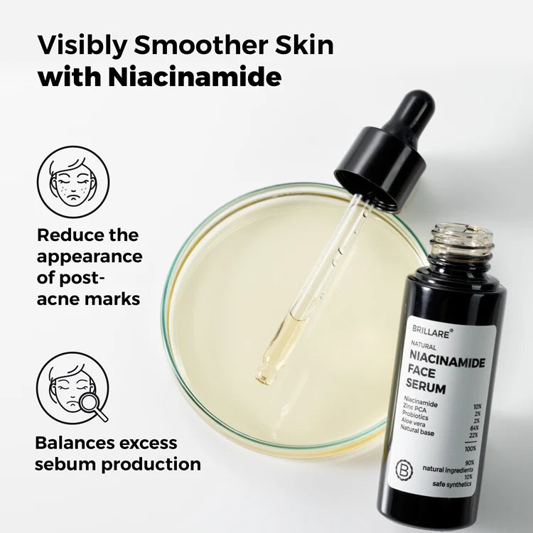 10% Niacinamide Face Serum for Smooth, Glowing Skin