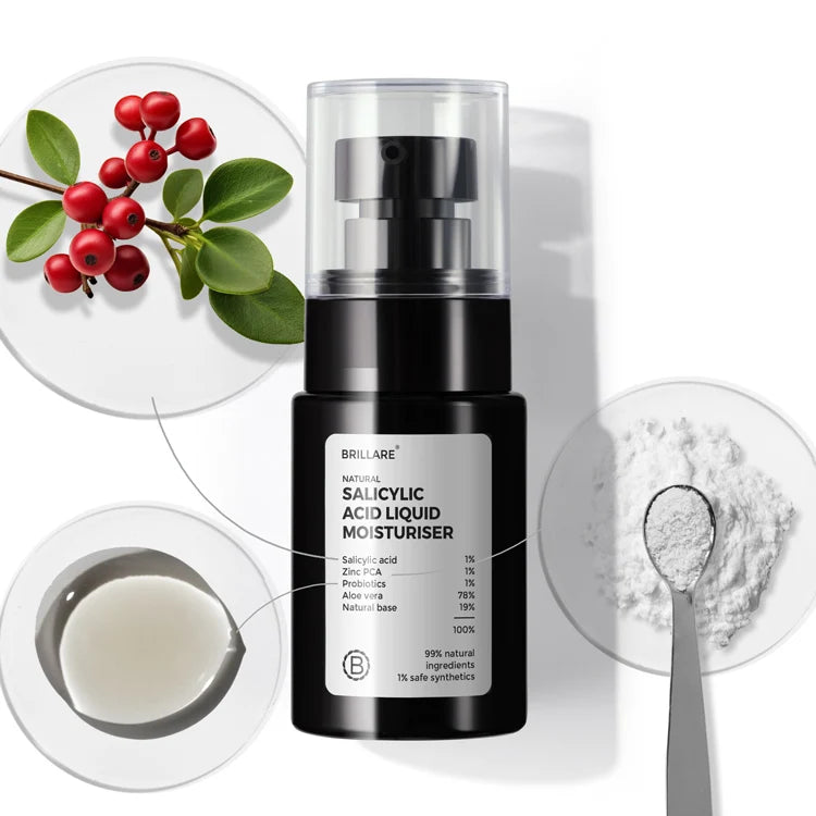 Salicylic Acid Liquid Moisturiser for oily, acne prone skin
