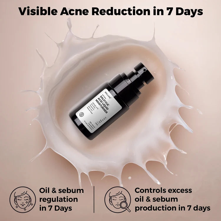 Salicylic Acid Liquid Moisturiser for oily, acne prone skin