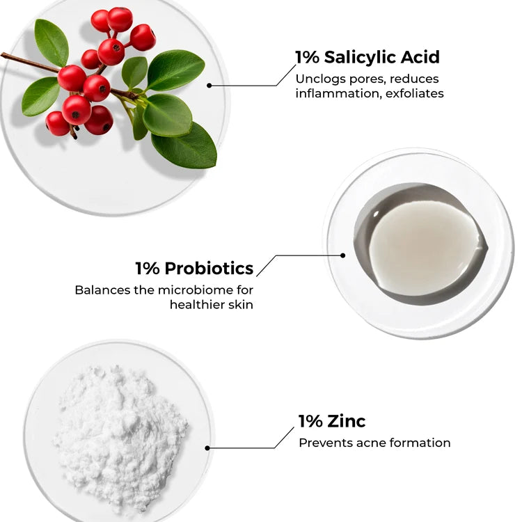 Mini Salicylic Acid Liquid Moisturiser for oily, acne prone skin (10ml)
