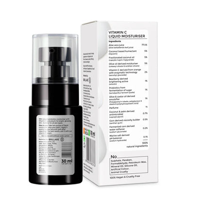Vitamin C Liquid Moisturizer for bright, glowing skin