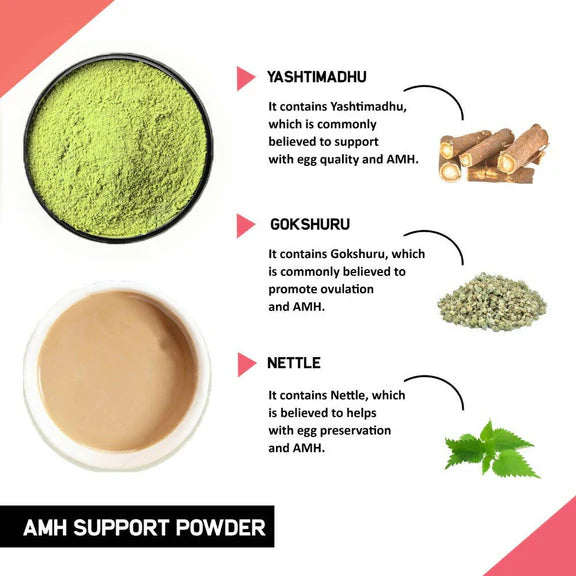 Just Vedic AMH Support Drink Mix - 200 gm