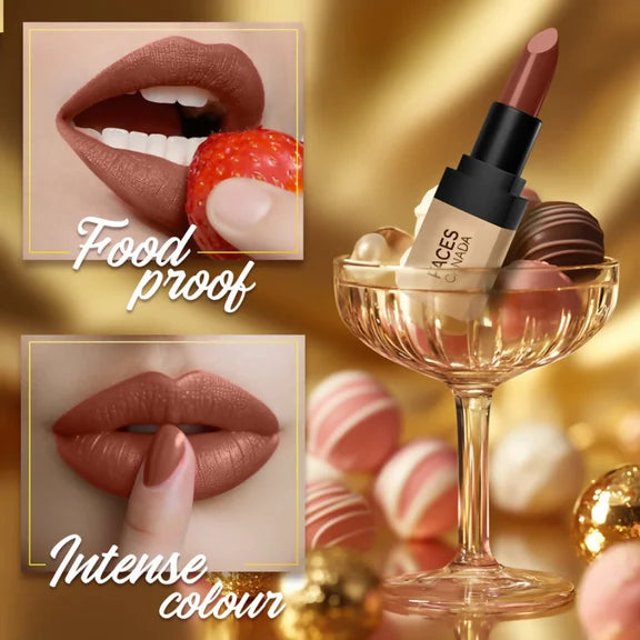 Faces Canada Comfy Matte Velvet Touch Lipstick - Cocoa Truffle 06 - 4.2 gm