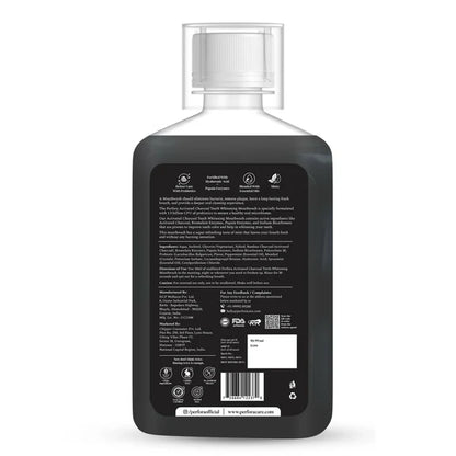 Perfora Activated Charcoal Mouthwash - Fresh Mint - 200 ml