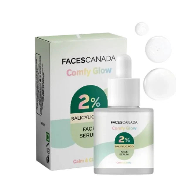 Faces Canada Comfy Glow 2% Salicylic Acid Face Serum - 15 ml