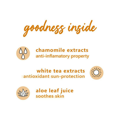 Plum Chamomile & White Tea Calming Antioxidant Toner - 200 ml