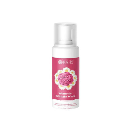 Skin Elements Women's Intimate Wash with Rose & Chamomile Floral Water - 120 ml