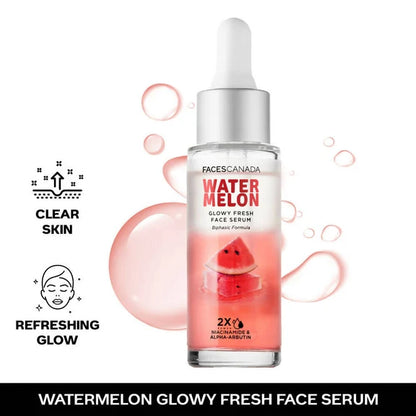 Faces Canada Watermelon Glowy Fresh Face Serum - 27 ml