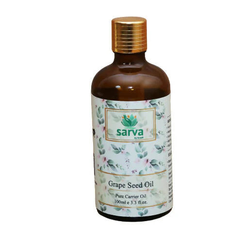 Sarva by Anadi Grape Seed Carrier Oil - 100 ml