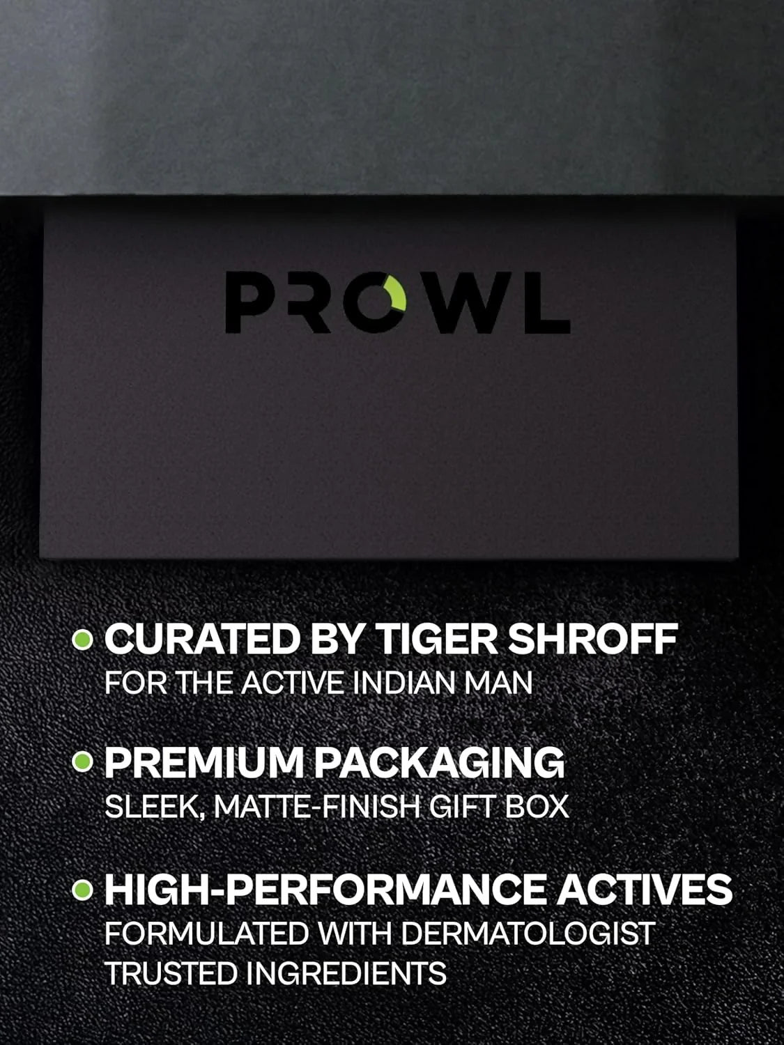 Prowl By Tiger Shroff Unique Skincare Gift Kit - combo