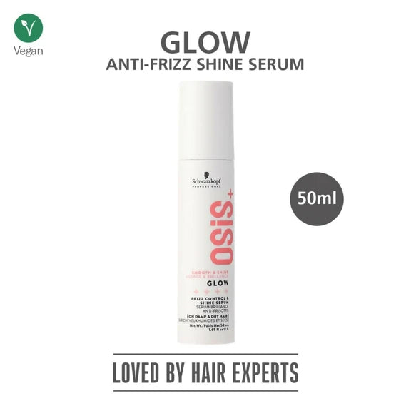Schwarzkopf Professional OSiS+ Glow Anti-Frizz Shine Serum - 50 ml