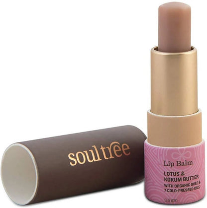 Soultree Indian Rose Face Wash & Lotus Lip Balm Set - Combo