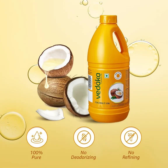 Vedaka Pure Coconut Oil - 1 L