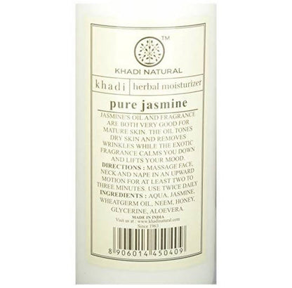 Khadi Natural Pure Jasmine Moisturizer - 210 ml