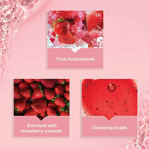 Lakme Blush & Glow Strawberry Freshness Gel Face Wash - 150 gm