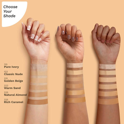 Pilgrim Dream Matte Serum Foundation With Matte & Poreless All Day Coverage Lightweight - Golden BeigePilgrim Dream Matte Serum Foundation With Matte & Poreless All Day Coverage Lightweight - Golden Beige