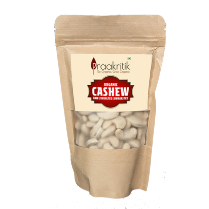 Praakritik Organic Cashew - 200 gm