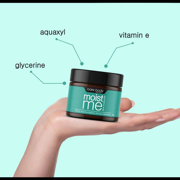 Bare Body Essentials Moist Me Face Moisturizer - 50 gm