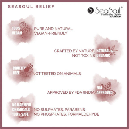 SeaSoul SPF 50 Sunscreen Cream - 100 gm