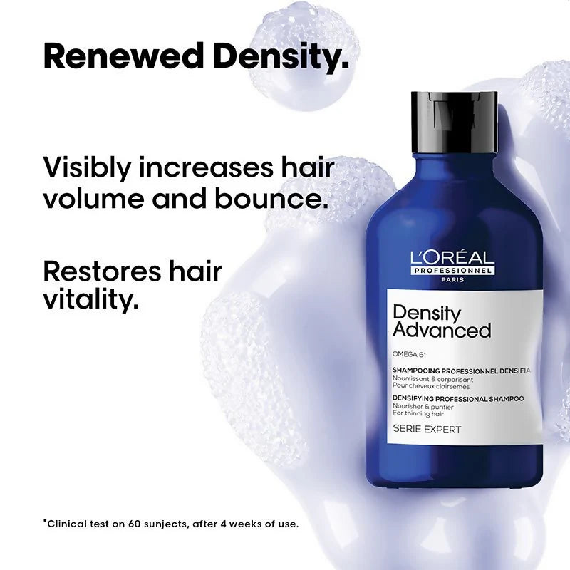 L’Oreal Professionnel Density Advanced Shampoo For Thinning Hair Visibly Increases Volume -300 ml