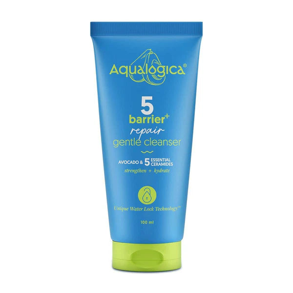 Aqualogica 5 Barrier+ Repair Gentle Cleanser with Avocado & 5 Essential Ceramides - 100 ml