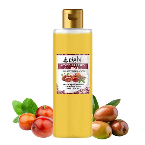 Rishi Natural Jojoba Oil Wood-Pressed - 150 ml