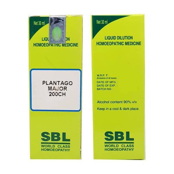 SBL Homeopathy Plantago Major Dilution -30 CH