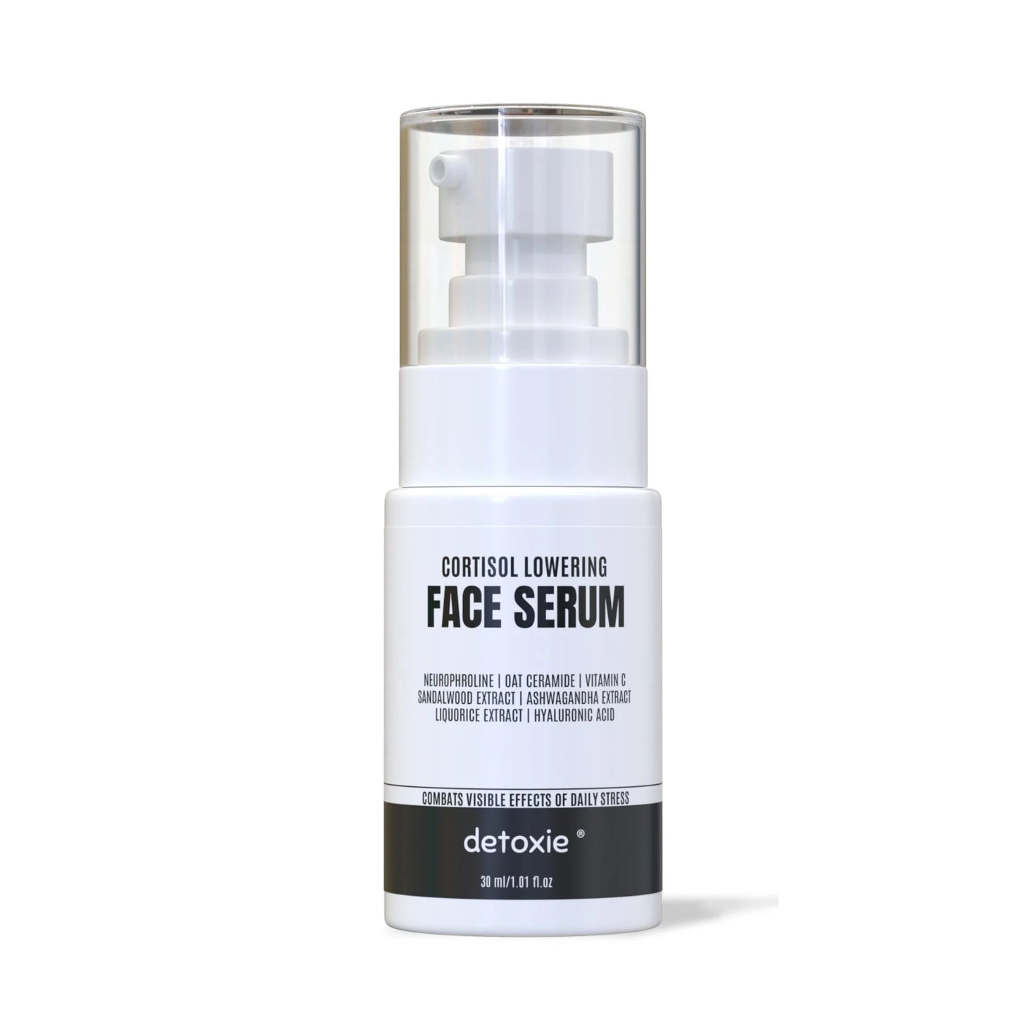 Detoxie Stress Free Look Combo | Face Serum 30ml +Moisturizer 50g +Under Eye Cream 15g - combo