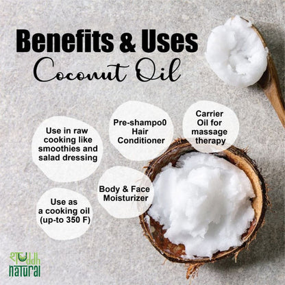 Shuddh Natural Coconut Oil Cold Pressed - 220 ml
