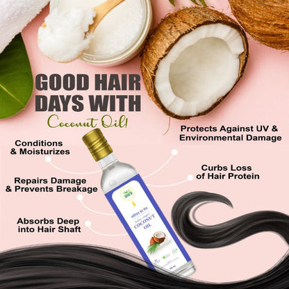 Shuddh Natural Coconut Oil Cold Pressed - 220 ml