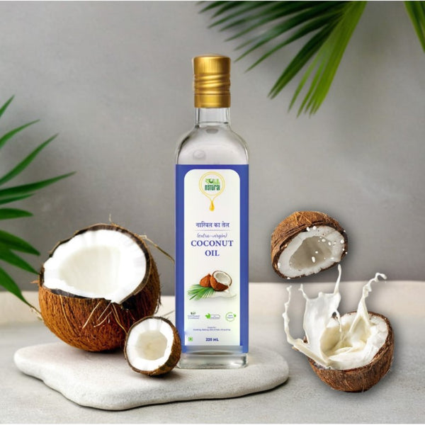 Shuddh Natural Coconut Oil Cold Pressed - 220 ml