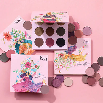 Kay Beauty By Katrina Kaif Eyeshadow Palette - Pure Bloom - 10 gm