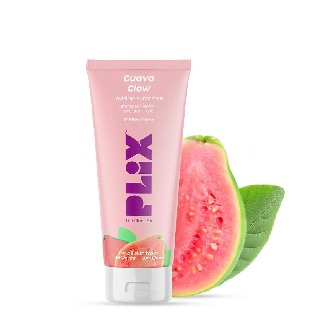 PLIX The Plant Fix SPF 50+ Guava Glow Invisible Sunscreen