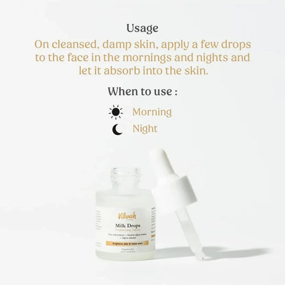 Vilvah Store Skin Brightening Face Serum & Sunscreen Combo