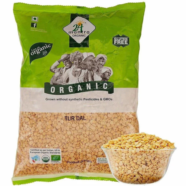 24 Mantra Organic Tur Dal - 1 kg