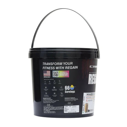 Reformulate Regain I Mass Gainer with Added Pre and Pro Biotics I 364 Energy | 1.5 Creatine - Cold Coffee & Malai Kulfi - 5 kg