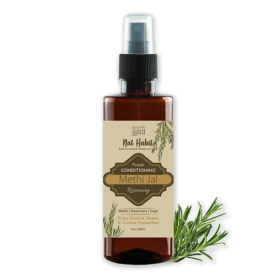 Nat Habit Fresh Conditioning Methi Jal Rosemary Hair Serum - 200 ml