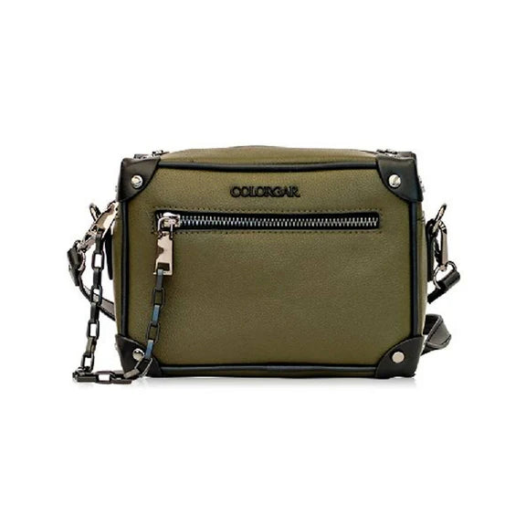 Colorbar Pouch The Classic Crossbody - Olive - 1 Pouch