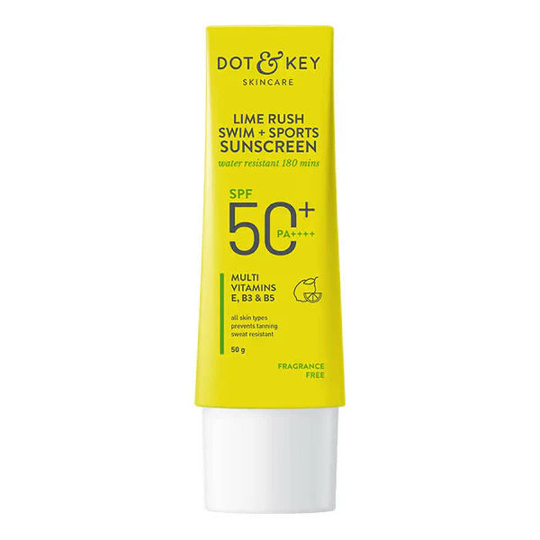 Dot & Key Lime Rush Swim + Sports Sunscreen SPF 50+ - 50 gm